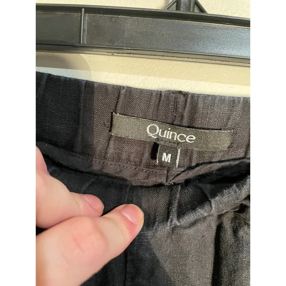Quince Black Ankle Pants - Picture 10 of 11